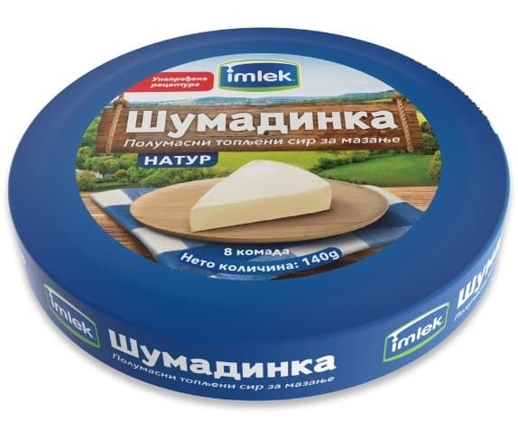 Topljeni sir IMLEK Šumadinka 140g-slika