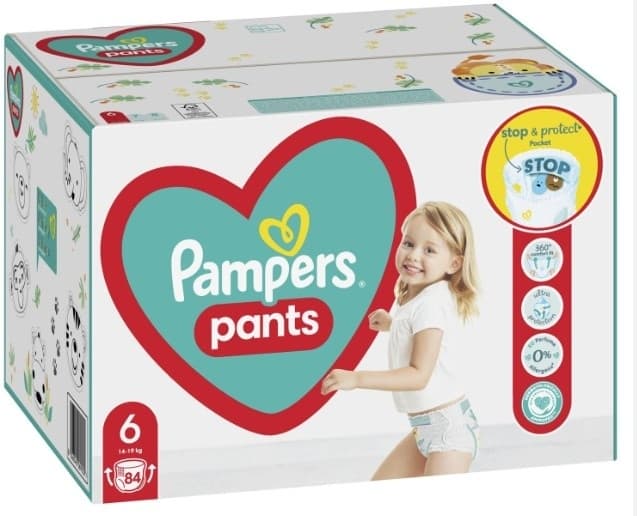 PELENE PAMPERS PANTS MB 6 EL 88-slika