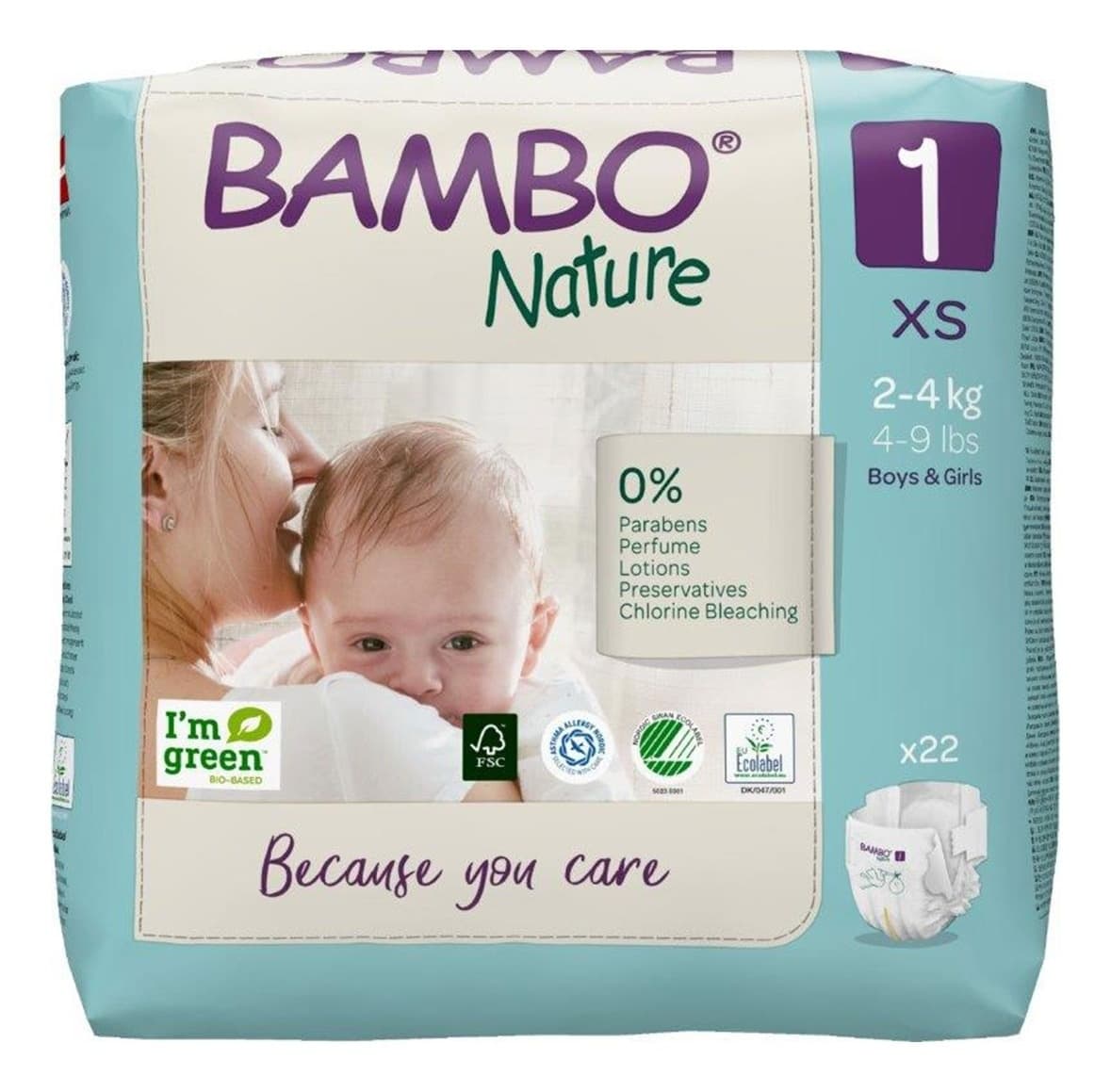 PELENE ECO FRIENDLY 1 22/1 BAMBO-slika