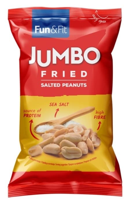 Kikiriki JUMBO pečeni, slani 80g-slika