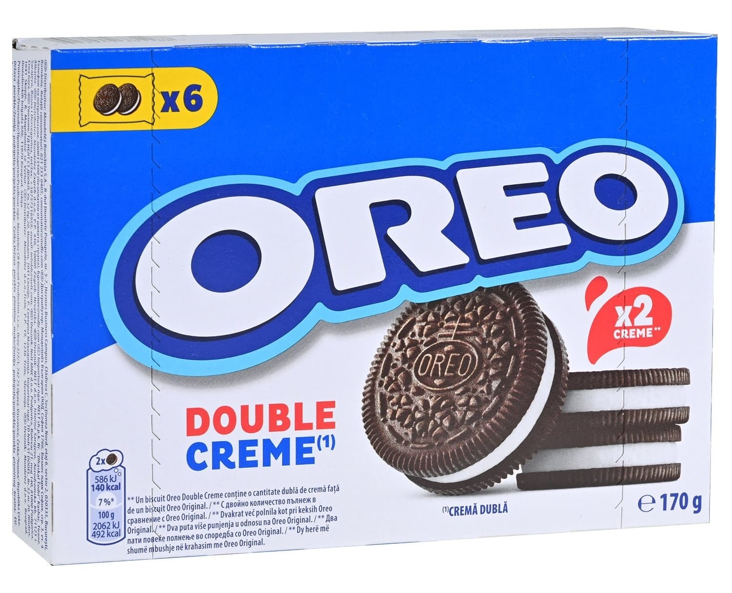 Keks OREO  double creme 170g-slika