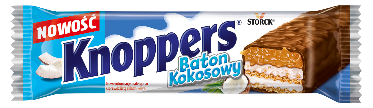 Mini bar STORCK Knoppers coconut 40g-slika