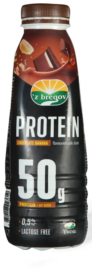 Protein shake Z BREGOV čoko banana 500ml-slika