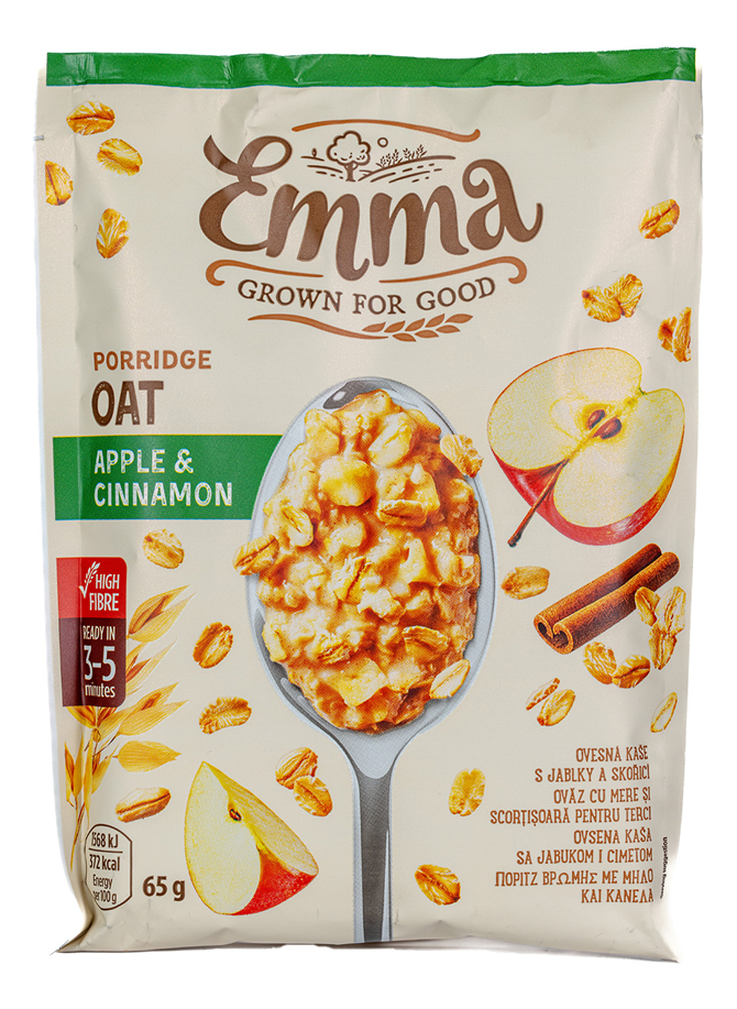 Ovsena kasa jabuka&cimet Emma 65g-slika