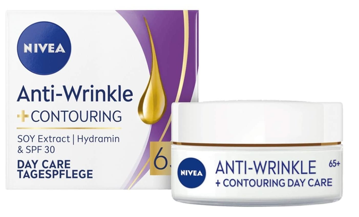 D.krema Nivea Anti-wrinkle 65+50ml-slika