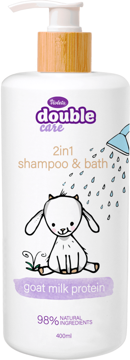 ŠAMP I KUPKA BABY 2U1 DOUB CA 400ML-slika