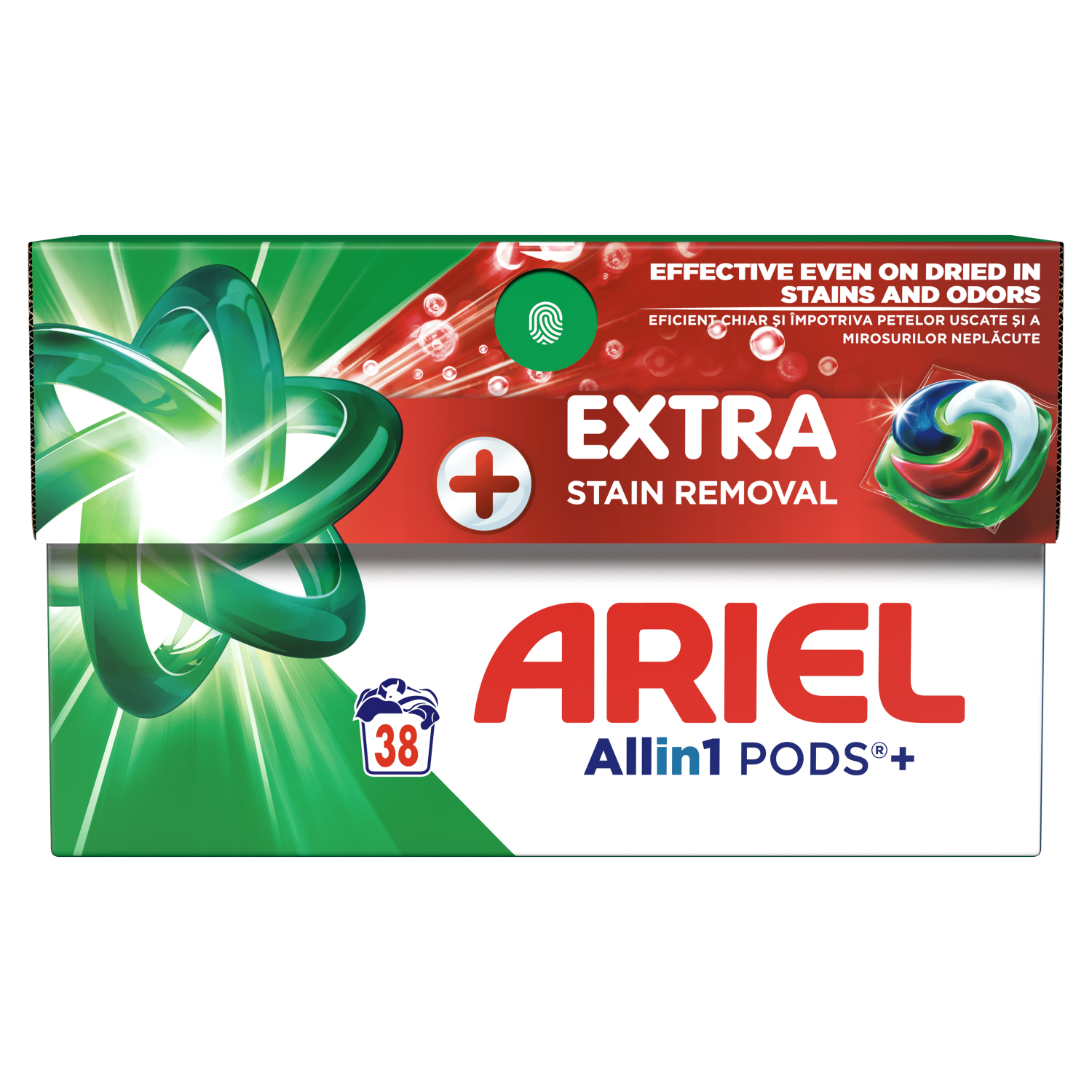 Ariel Extra Clean PODS kapsule 38 kom.-slika