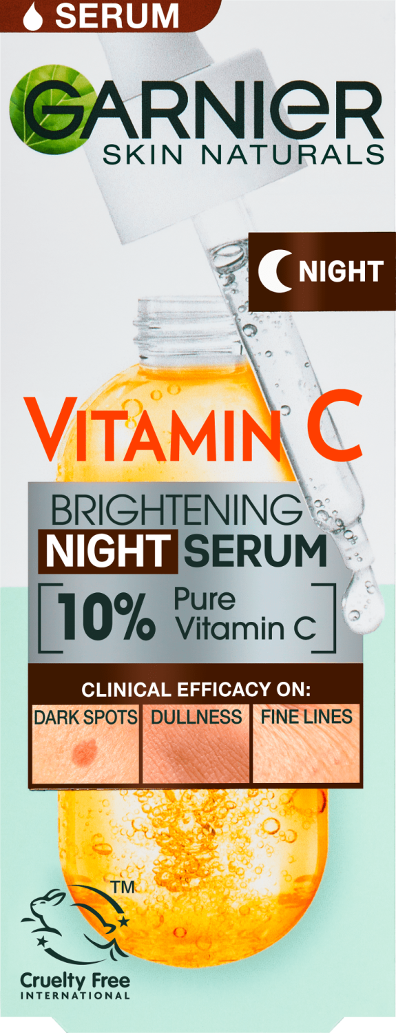 GARNIER Skin naturals noćni serum za lice vitamin C 30ml-slika