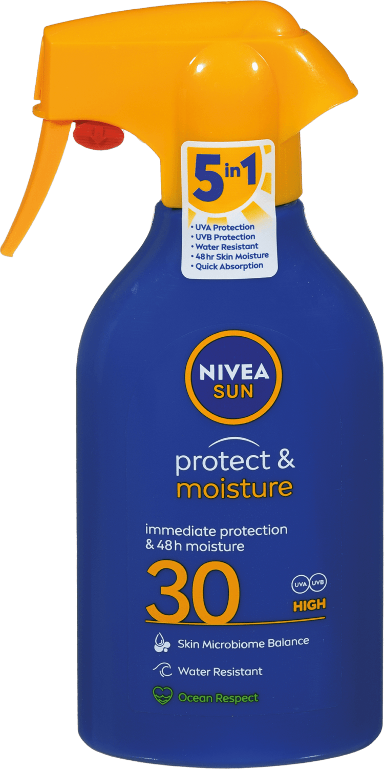 Sprej za sunčanje NIVEA sun protect&moisture SPF30 270ml-slika
