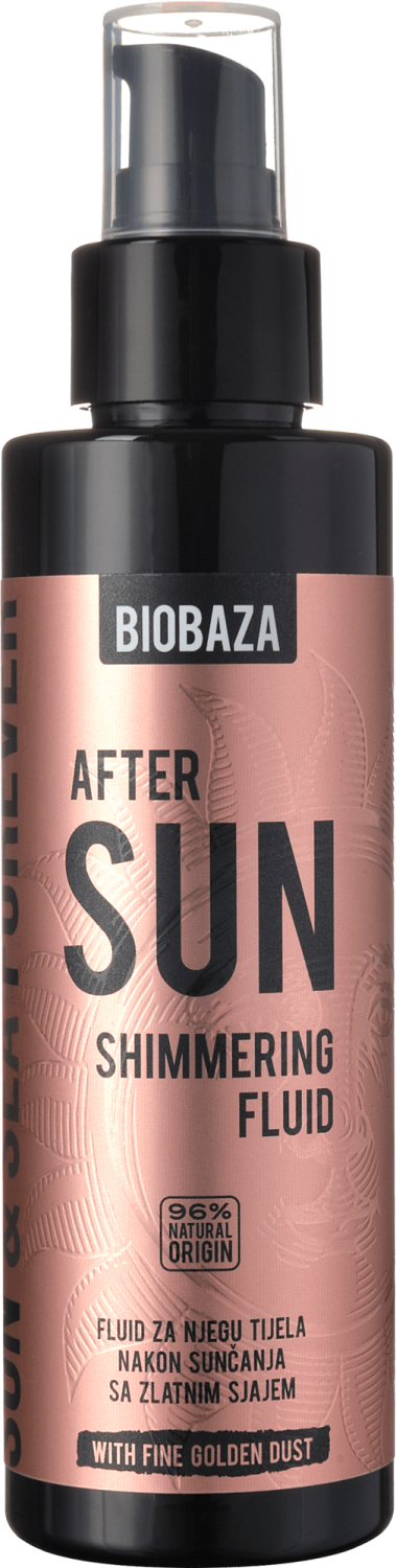After sun BIOBAZA shimmering fluid 150ml-slika