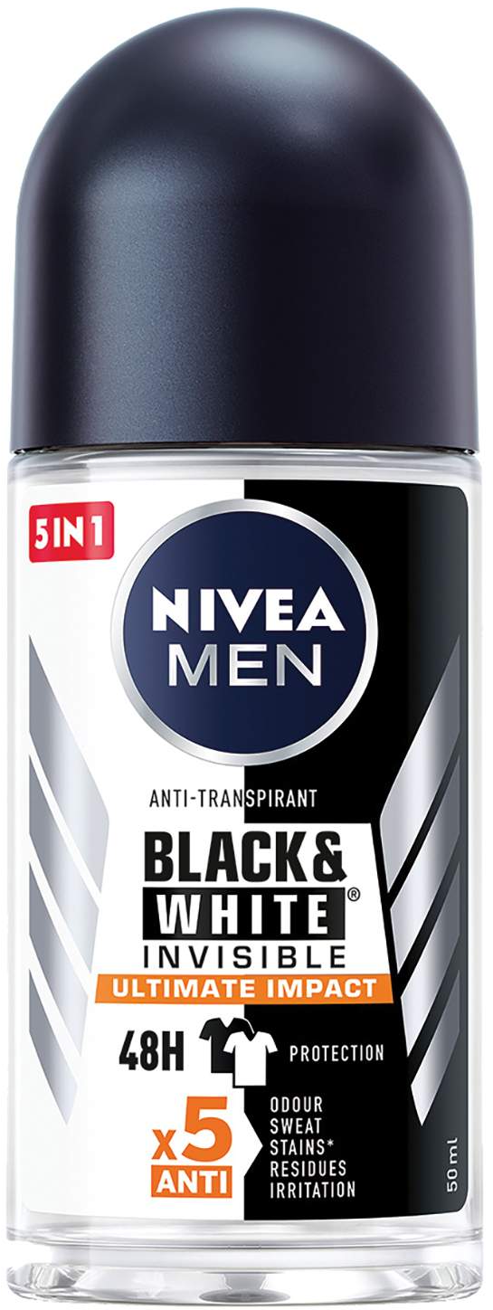Roll-on NIVEA Men Black & white invisible 50ml-slika