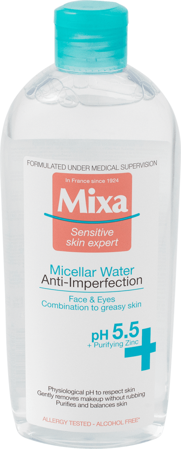 MIXA micelarna voda optimal tolerance 400ml-slika