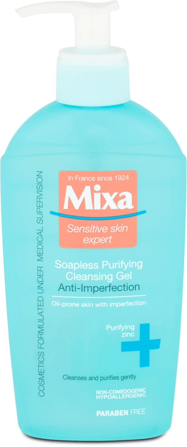 MIXA gel za umivanje anti-imperfection 200ml-slika