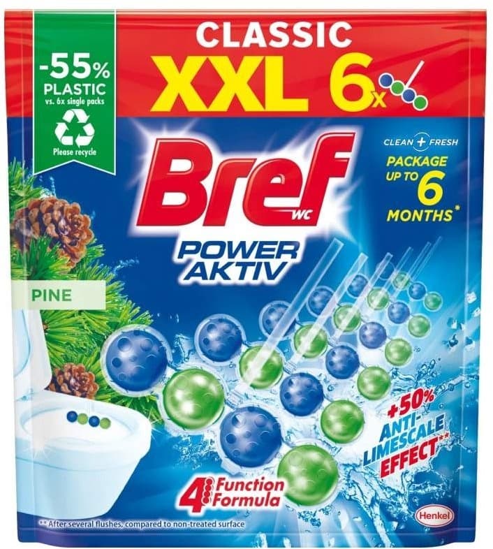 BREF WC osveživač pine 6x50g-slika
