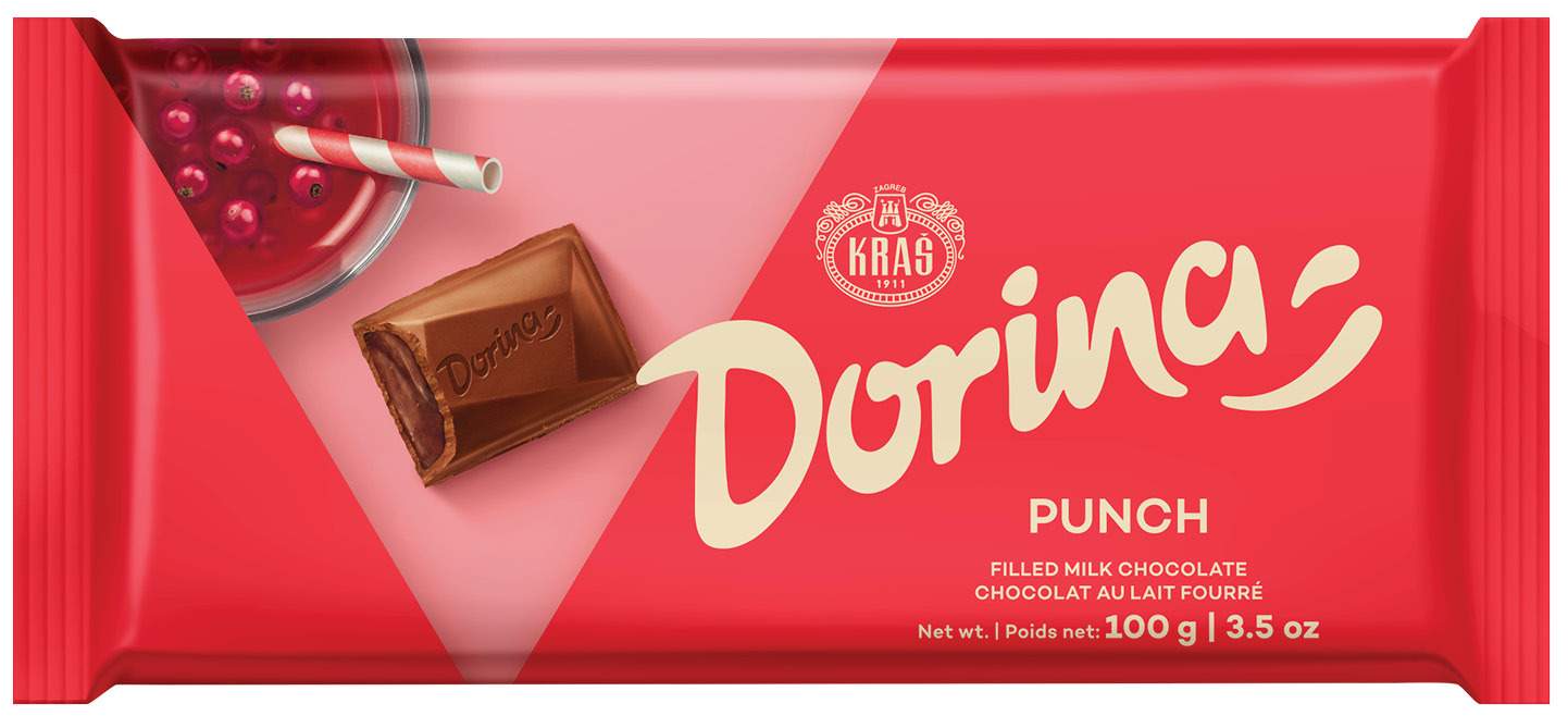 Cokolada punch Dorina 100g-slika