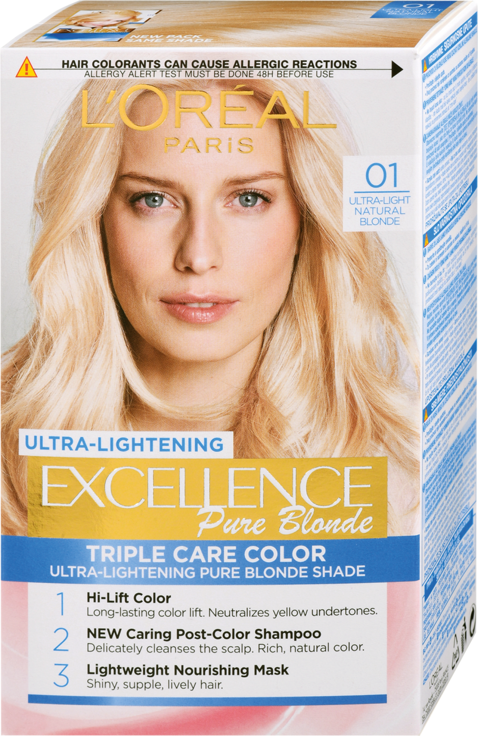 L'OREAL Excellence farba za kosu 01 natural blonde-slika