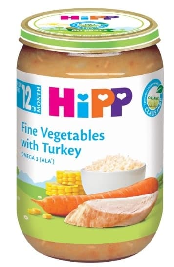 HIPP kašica povrće ćuretina 220g-slika