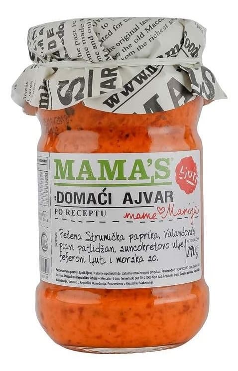 Ajvar domaci ljuti Mamas 290g-slika
