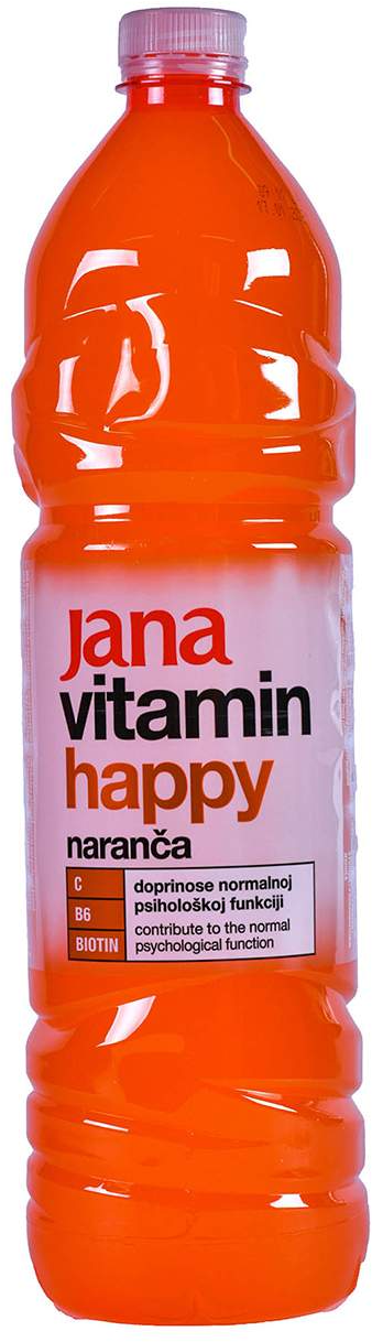 Negazirana voda JANA Vitamin happy narandža 1,5l-slika