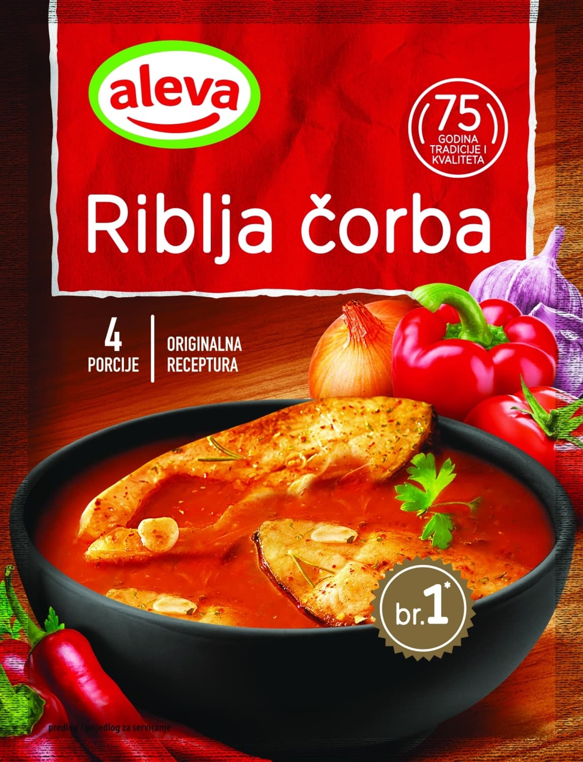 RIBLJA ČORBA 90G ALEVA-slika