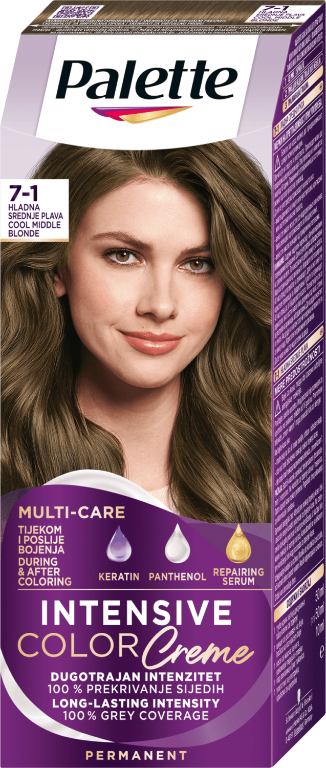 BOJA ZA KOSU PALETTE 7-1 HLADNA SREDNJE PLAVA (10)-slika
