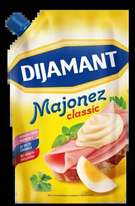 Majonez DIJAMANT delikates dojpak 285ml-slika