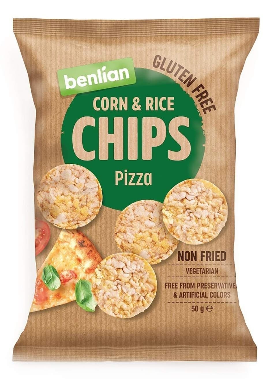 Čips BENLIAN pizza 50g-slika