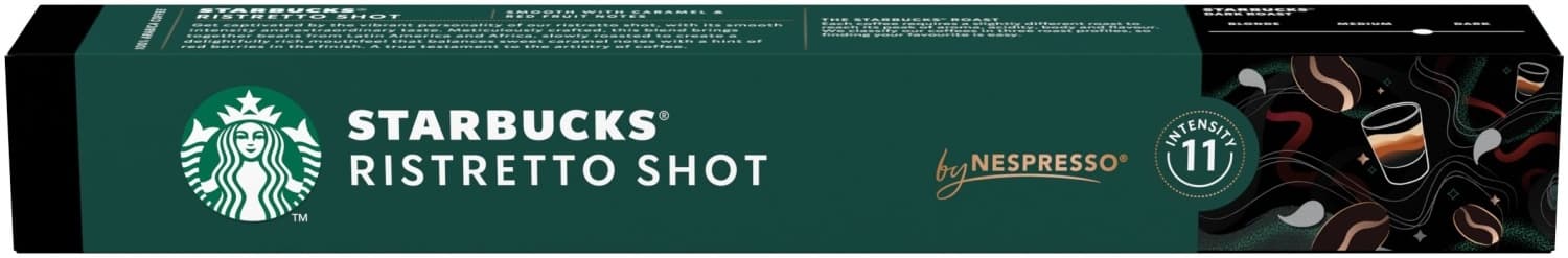 Kapsule STARBUCKS Ristretto shot 10kom-slika