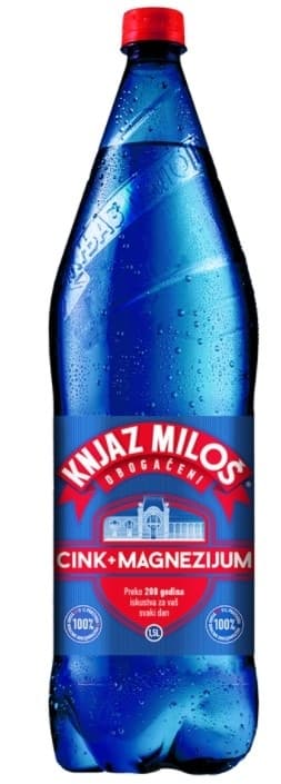 VODA GAZ KNJAZ MILOŠ CINK MAGN 1.5L-slika