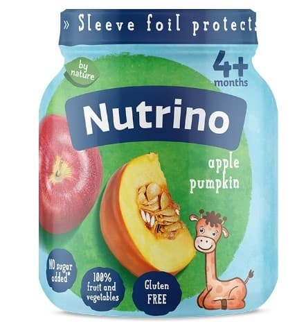 NUTRINO kašica jabuka i bundeva 125g-slika