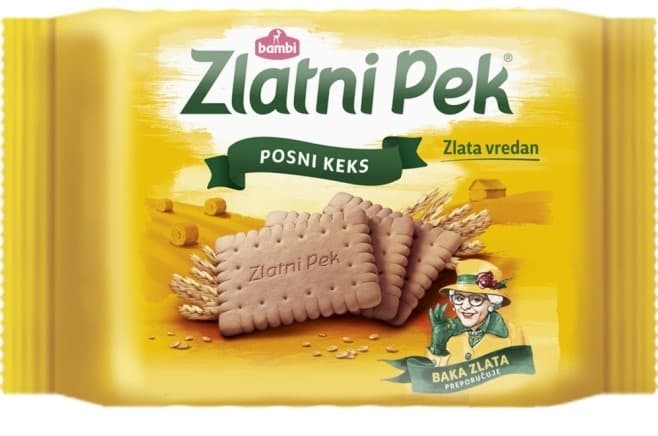Keks Zlatni Pek 100g-slika