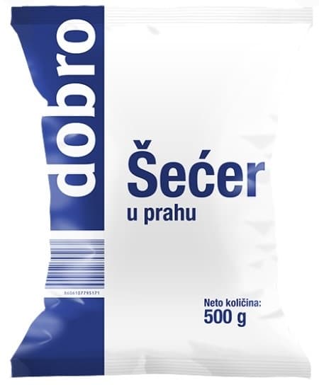 Šećer u prahu DOBRO 500g-slika