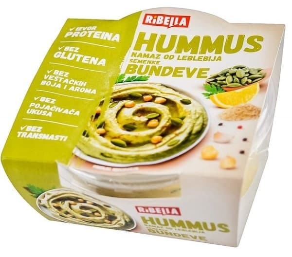 HUMUS RIBELLA SEMENKA BUNDEVE 80G-slika