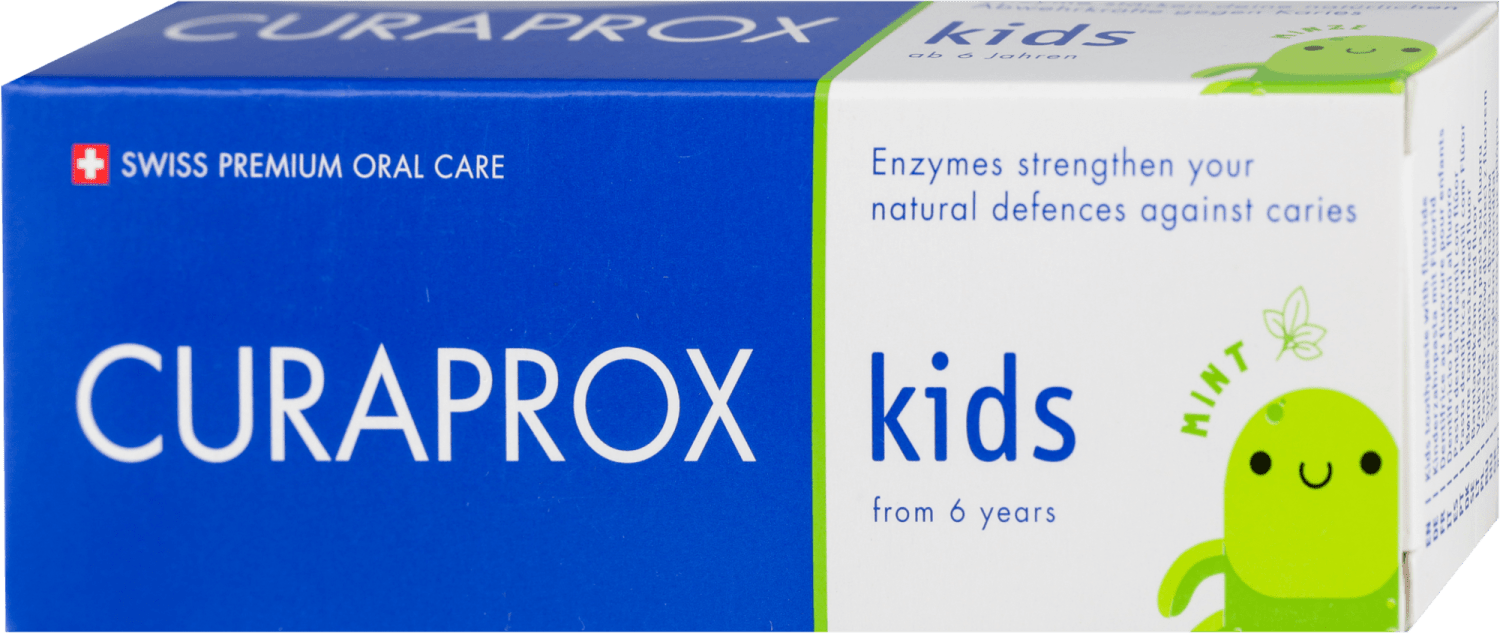 Pasta CURAPROX Kids menta 6+g 60ml-slika