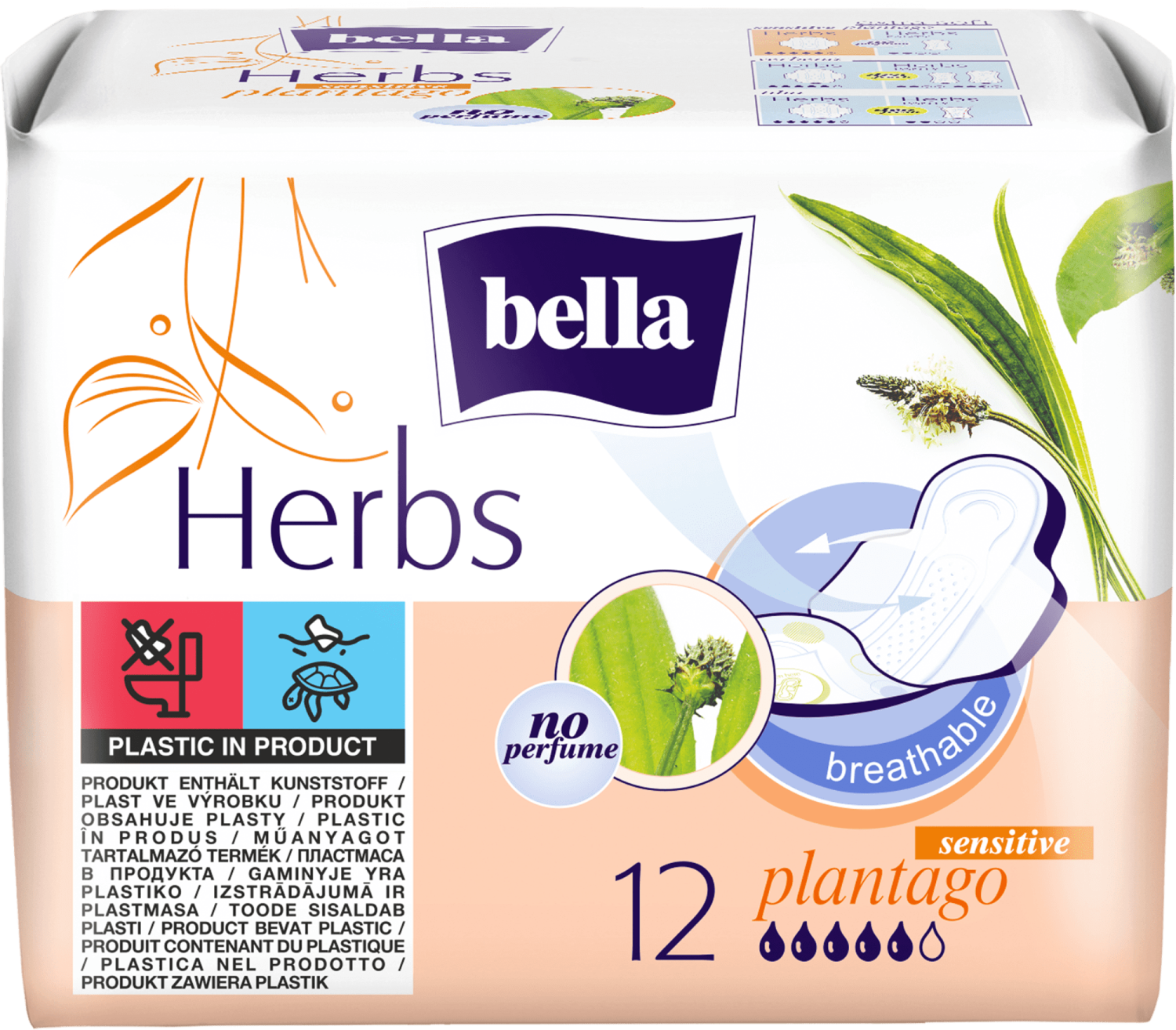 HU HERBS SENSIT PLANTAGO 12/1 BELLA-slika