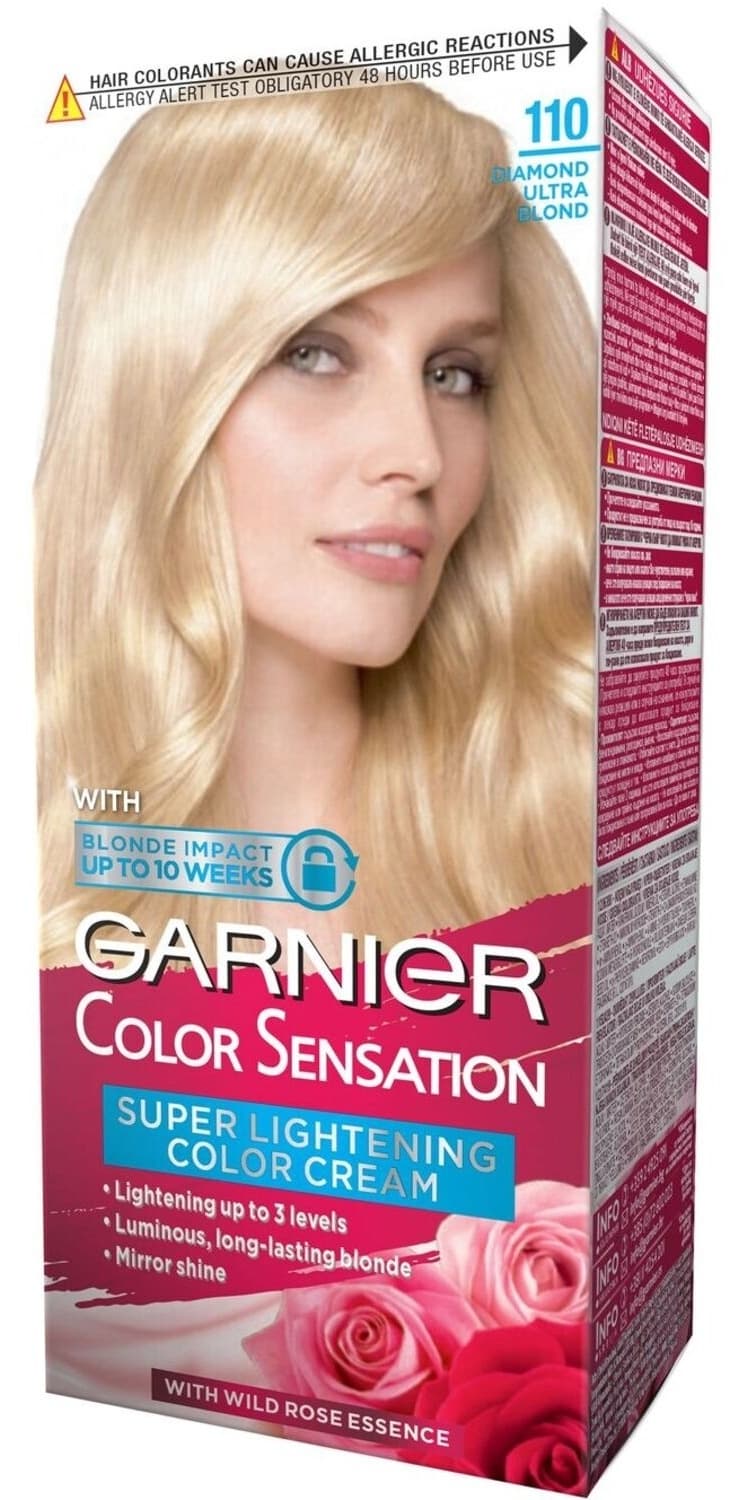 GARNIER Color Sensation farba za kosu 110 diamond ultra blonde-slika