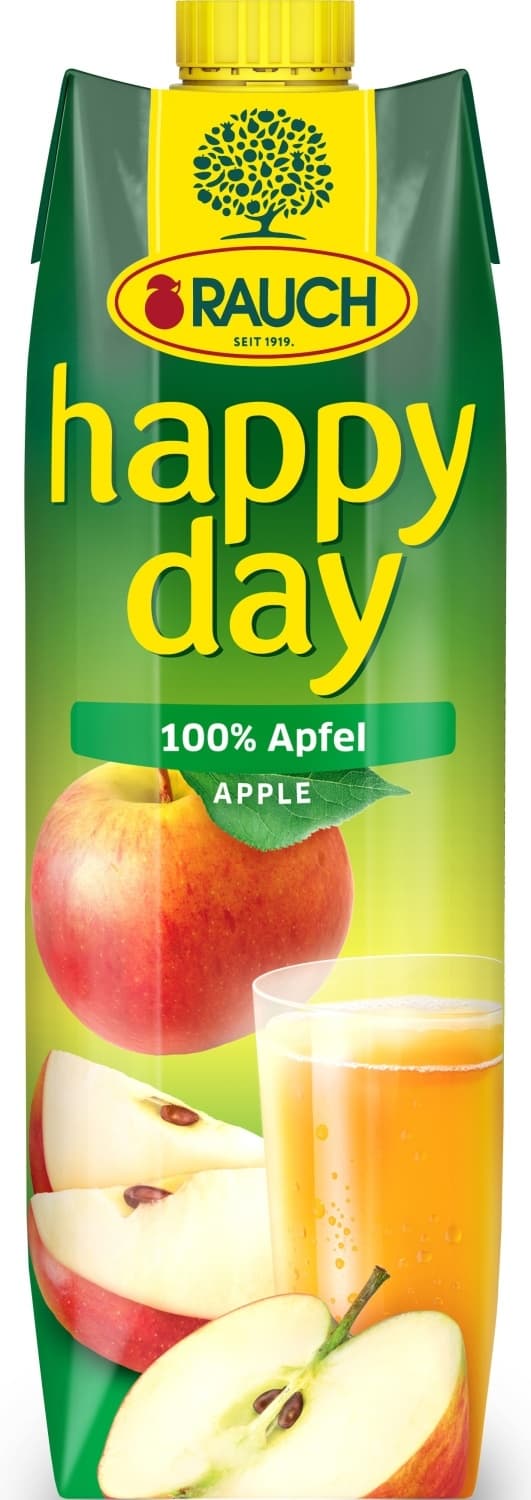 Voćni sok HAPPY DAY jabuka 100% 1l-slika