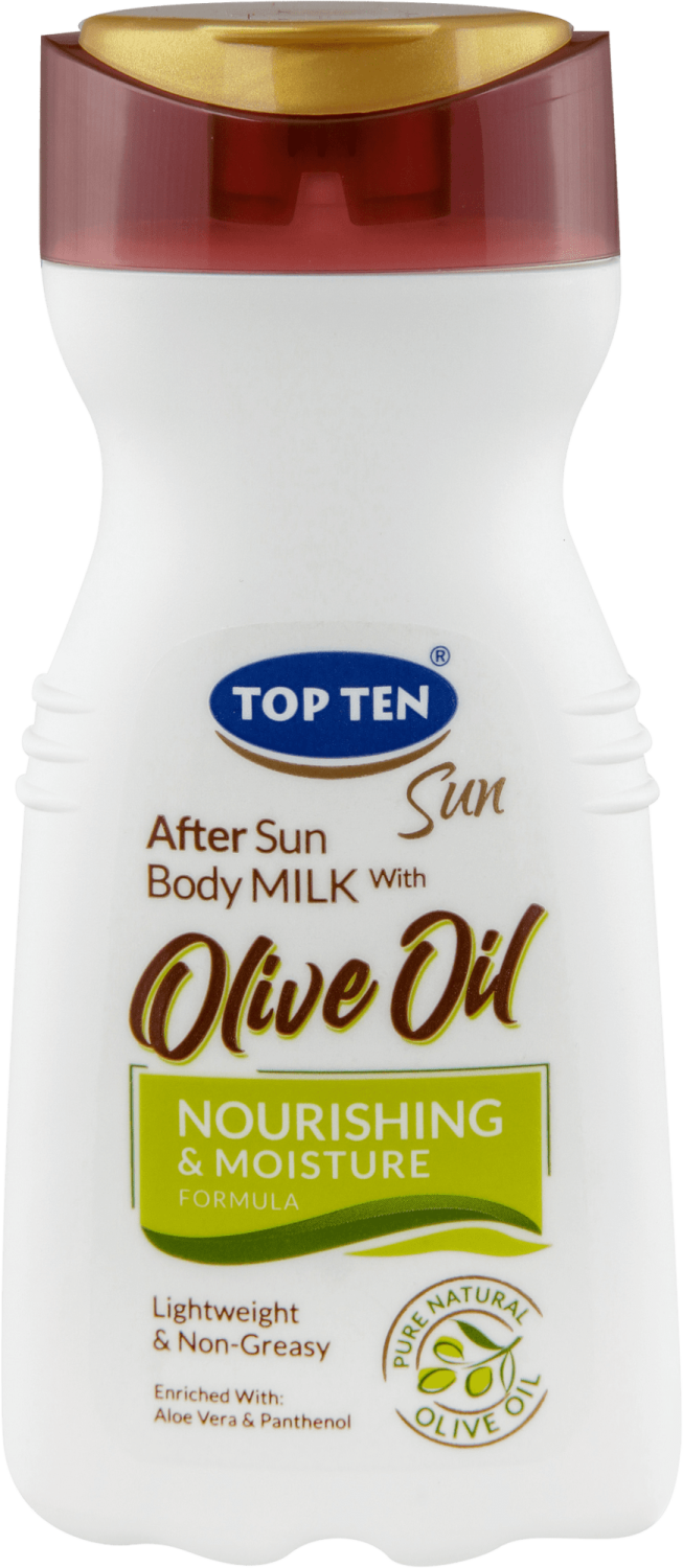 After sun TOP TEN olive oil 200ml-slika