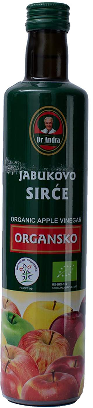 Organsko jabukovo sirće DR ANDRA 250ml-slika