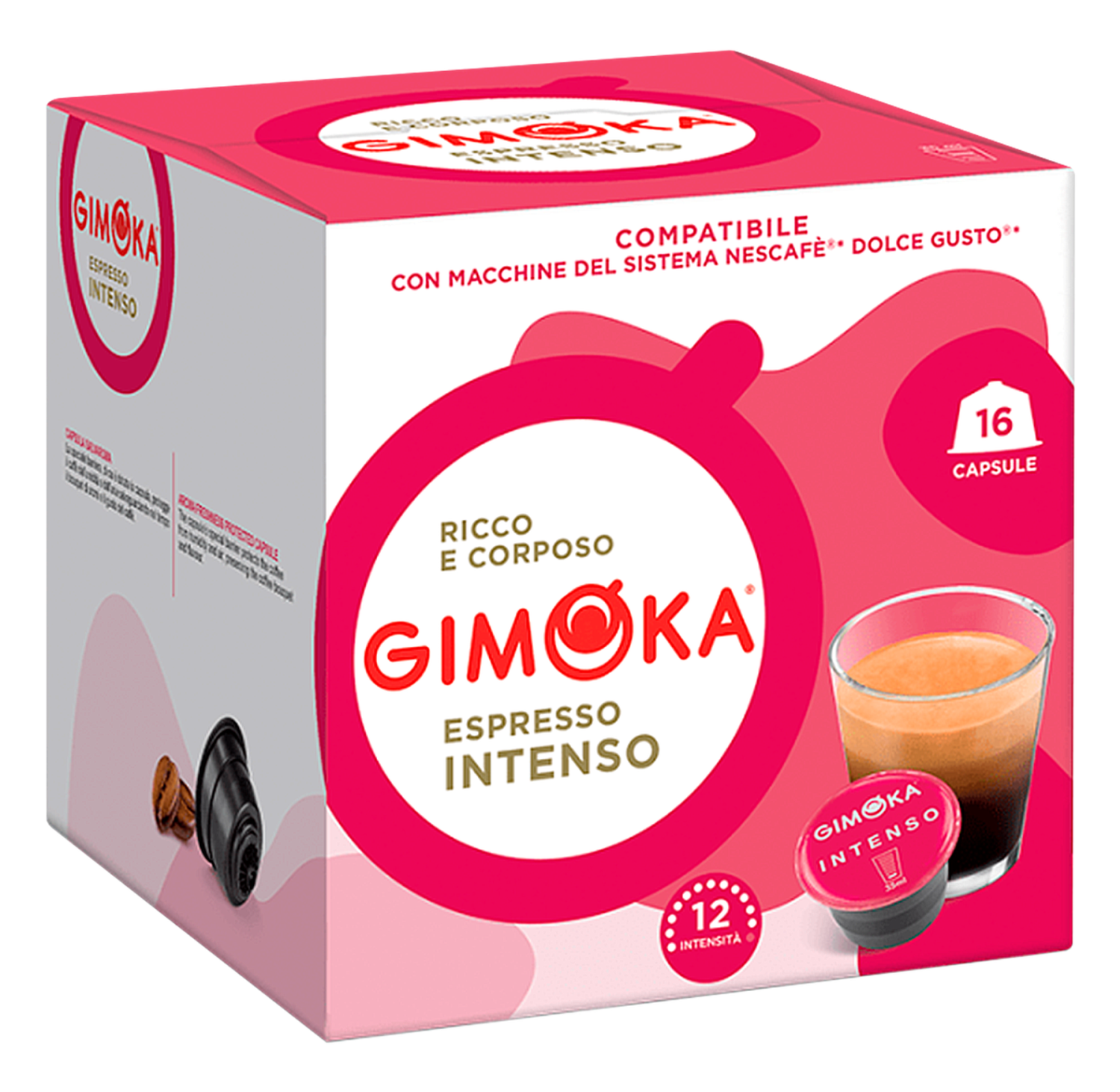 Kapsule GIMOKA Intenso espresso 16kom-slika