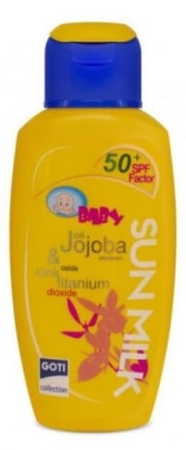 Mleko za sunčanje GOTI Baby sun milk SPF50+ 200ml-slika
