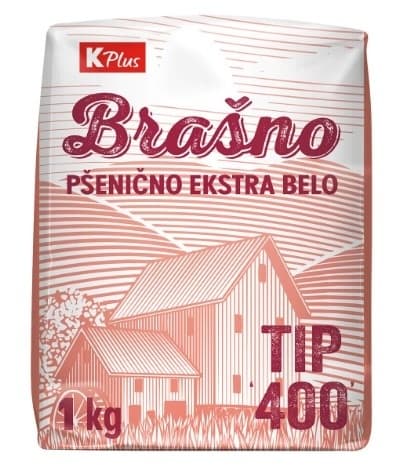 Brašno K PLUS t-400 1kg-slika