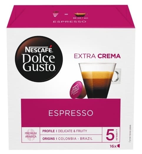 Instant kafa NESCAFE Dolce Gusto espresso 88g-slika