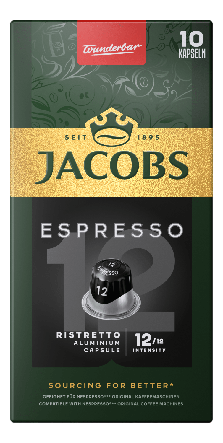 JACOBS CAPSULES ESPRESSO RISTRETTO 12-D WAY-slika