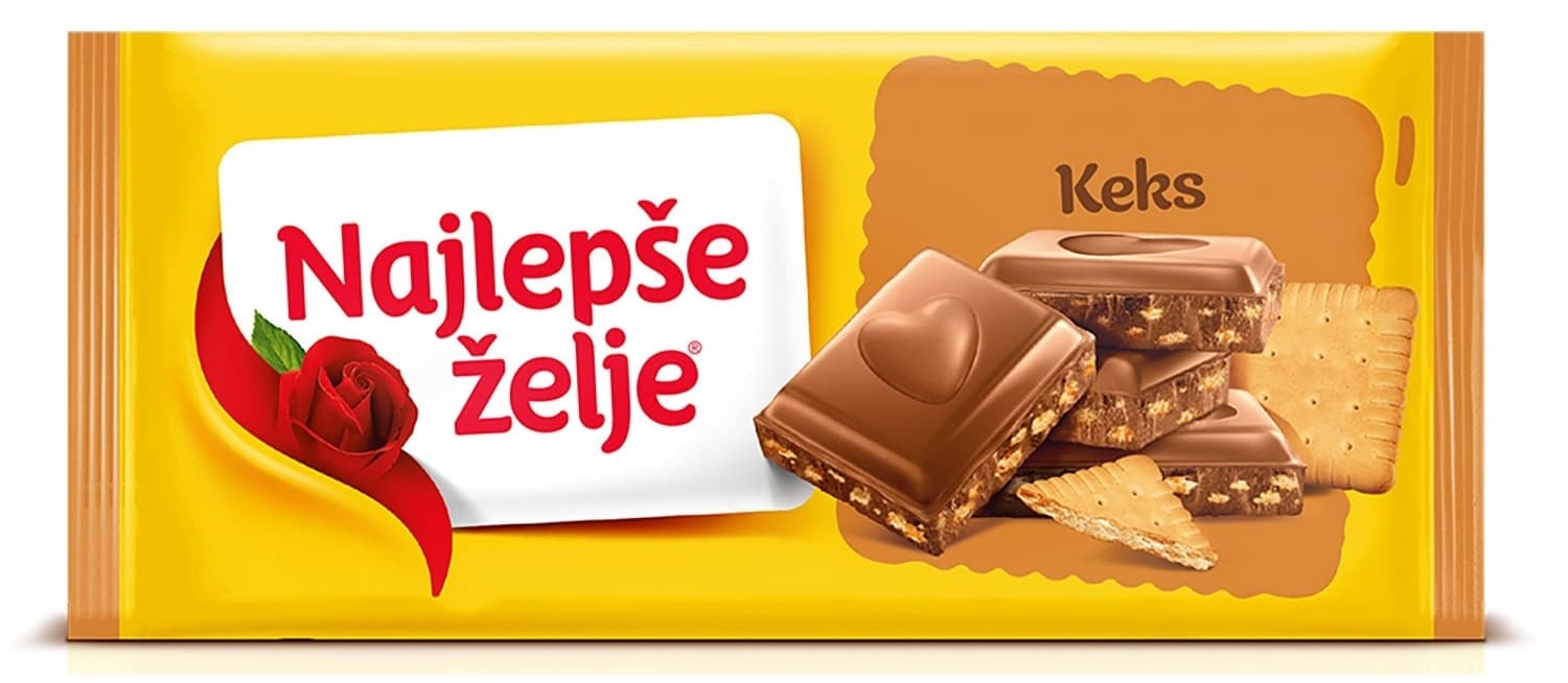 NAJLEPŠE ŽELJE KEKS 170G-slika