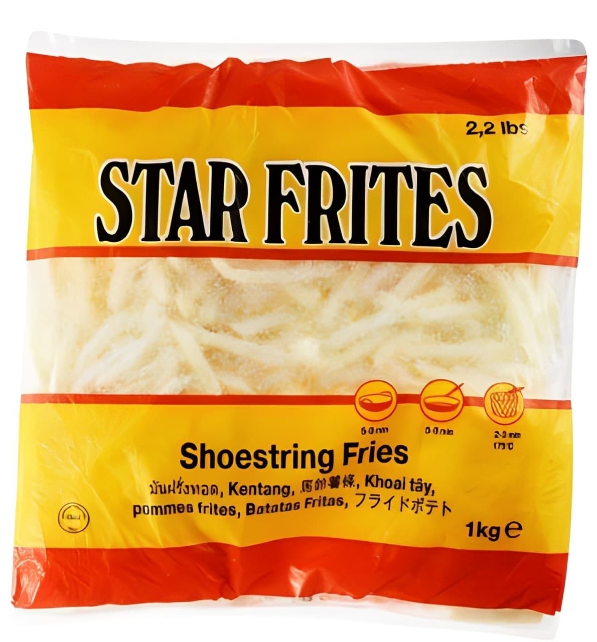 POMFRIT STAR FRITES 1KG FARM FRITES-slika
