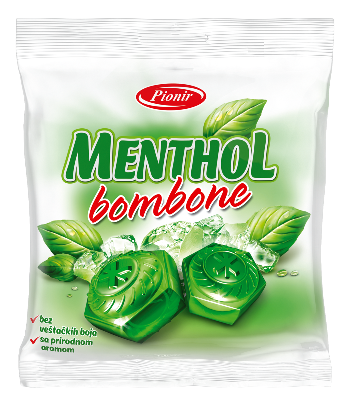 Bombona zeleni menthol Pionir 100g-slika