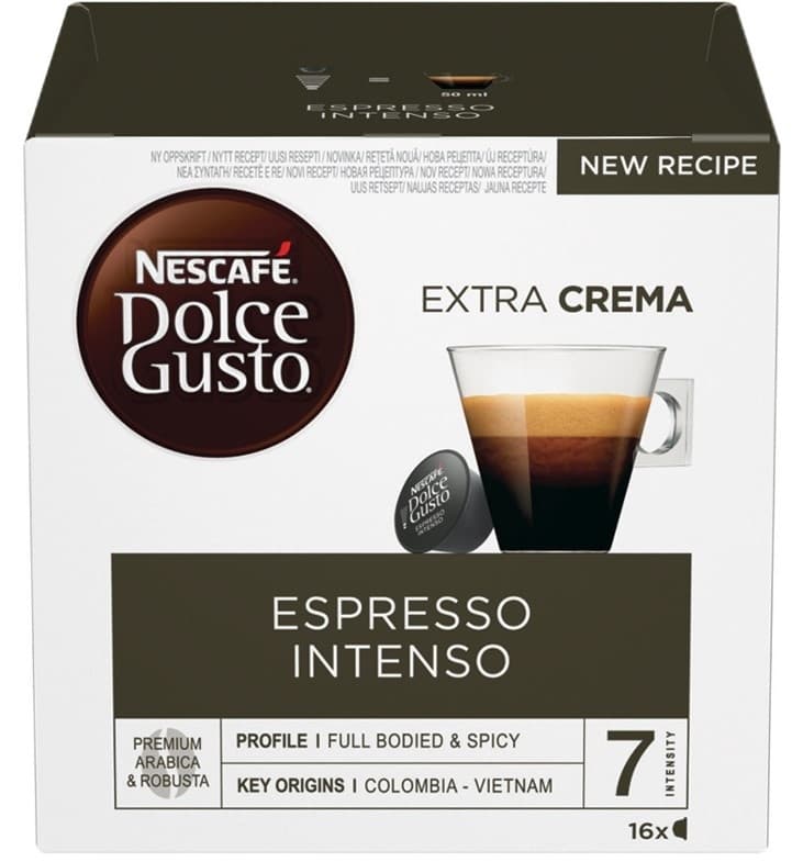 Instant kafa NESCAFE Dolce Gusto espresso Intenso 128g-slika