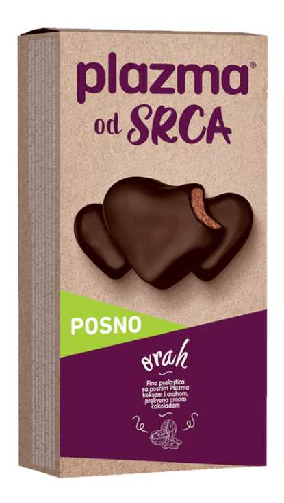 Keks Plazma od Srca orah 100g-slika