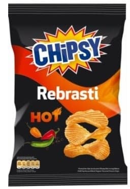 Cips Hot X cut Chipsy 140g-slika